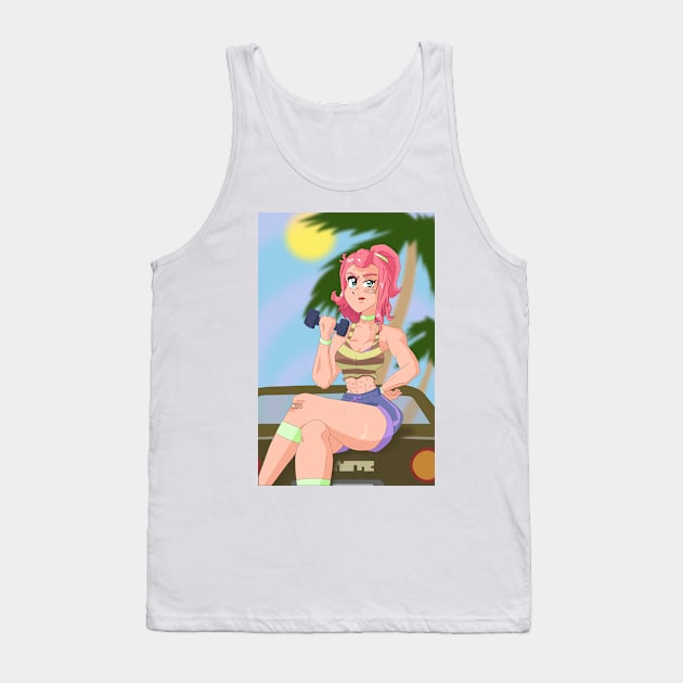 Suns Out, Guns Out Tank Top by RAWRstad
